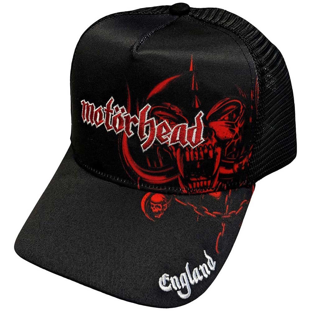 MOTORHEAD モーターヘッド (結成 50周年 ) - England Red Warpig / キャップ / メンズ - PGS